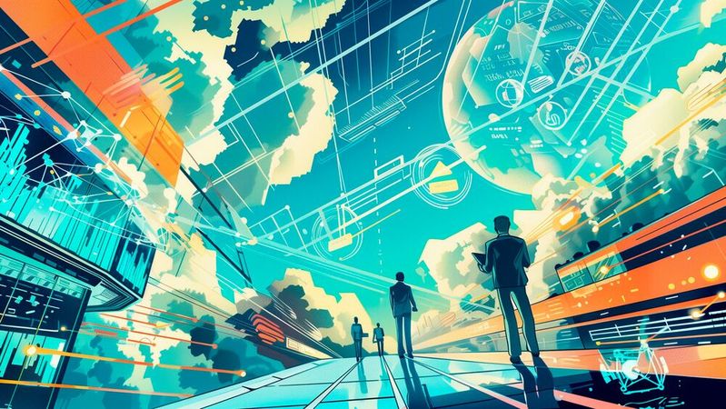 KI-Agenten sollen AWS-Partnern beim Vertrieb unter die Arme greifen.(Bild:  Midjourney / KI-generiert)