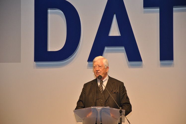 Für ZDK-Präsident Robert Rademacher ist Volker Prüfer „Mr. Silver-DAT“. (Foto: v. Maltzan)