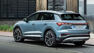 Auf einen Q4 E-Tron kann man derzeit besonders lange warten. (Bild: Audi)