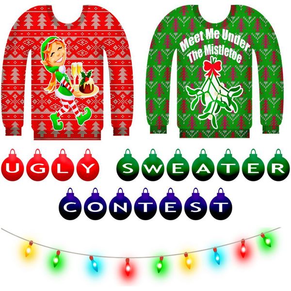 Der dritte Freitag im Dezember dreht sich um den hässlichsten Weihnachtspullover. (gemeinfrei)