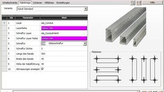 Neben der klassischen Elektroplanung ist die Software auch in der Instandhaltung, Mechatronik, bei Verfahrens-, Mess- und Regeltechnik, im Anlagenbau und in der Gebäudetechnik einzusetzen.  (Mensch und Maschine)