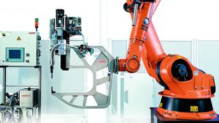 Die modular aufgebaute Anlagentechnik sorgt für eine maximale Flexibilität beim Schweißen. (Bild: Ejot)