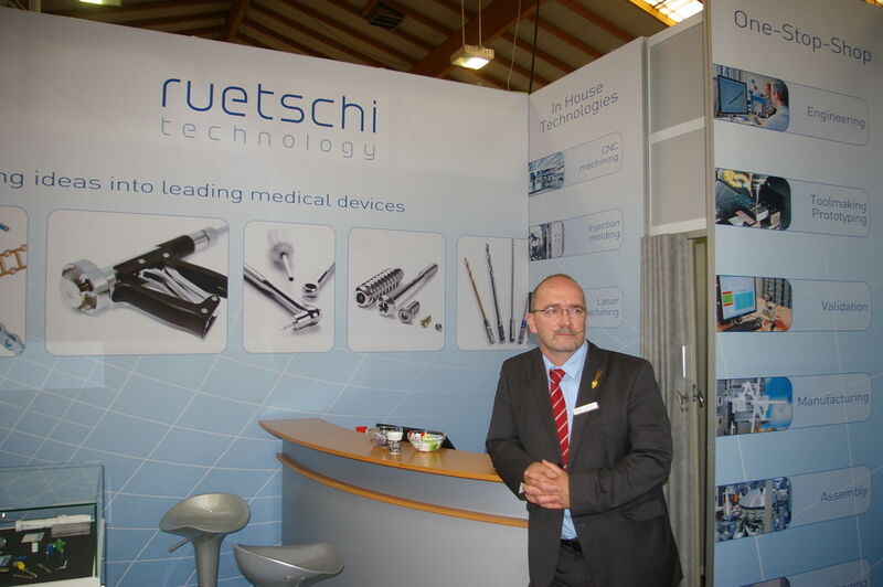 Rainer E. Staneker, directeur des ventes de Ruetschi Technology. (Image: MSM / JR Gonthier)