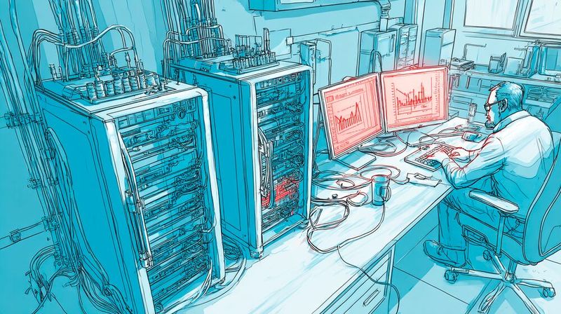 Ein Dual-NAS-Cluster soll Hochverfügbarkeit auch ohne Enterprise-Storage-System gewährleisten.(Bild:  Midjourney / KI-generiert)