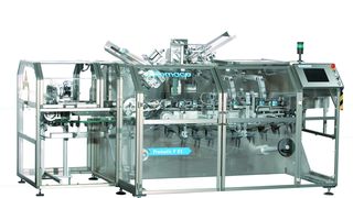 Erstmals gezeigt wird in diesem Jahr der getaktete Kartonierer P91 S der Marke Promatic. Bild: Romaco (Archiv: Vogel Business Media)