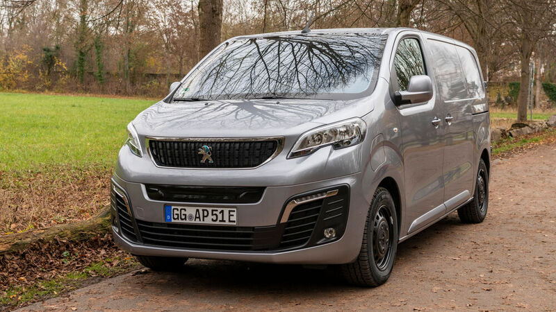 Der Peugeot E-Expert ist ein neuer batterieelektrischer PSA-Transporter. (Bild: Peugeot)