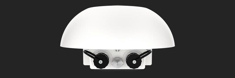 Der Peplink MAX HD1 Dome 5G könne auf jedes Autodach, Gebäudedach oder an jede Stange oder Wand montiert werden.