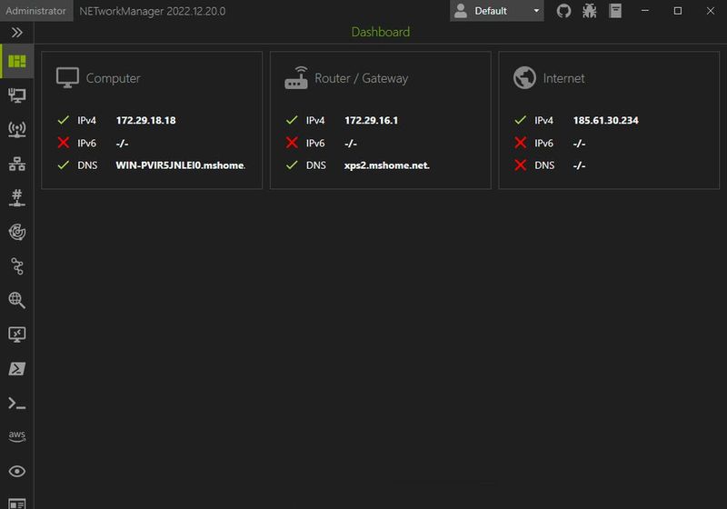 Mit dem Open Source-Tool NETworkManager lassen sich Informationen zum Netzwerk auslesen und Fehler finden sowie beheben. (Bild: Joos - BornToBeRoot)