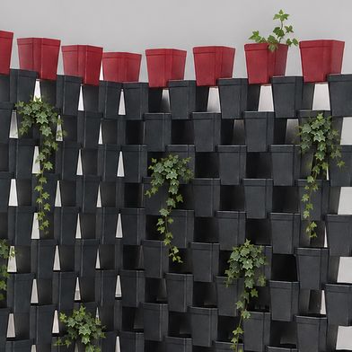 Um die Pflanzgefäße sicher stapeln zu können, müssen sie im Spritzguss sehr präzise abgeformt werden. Wittamnn arbeitet hierfür mit der Cellmould Schaumspritzgießtechnologie.  (Bild: Wittmann)