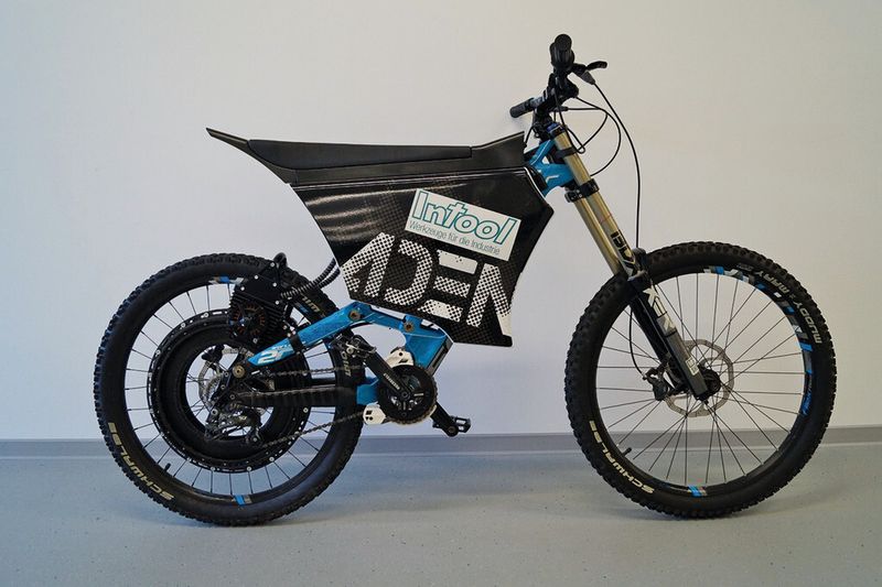 Genauso schnell und unkompliziert wie die Installation und der Einsatz der Lang-Automationslösungen gestaltet sich der Umbau eines beliebigen stabilen Mountainbikes in ein 10-PS-E-Bike. (Bild: Intool)