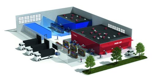 Autostore-Systeme können sowohl in kalten als auch in warmen Umgebungen im Temperaturbereich von 2 bis 35 Grad Celsius betrieben werden. (Bild:  Autostore)