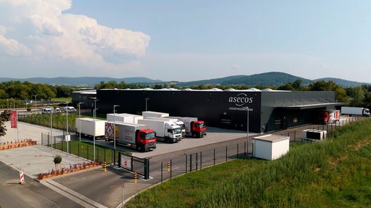 Außenaufnahme des Logistikzentrums von Asecos(Bild:  asecos)