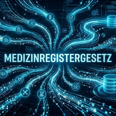 Das „Gesetz zur Stärkung von Medizinregistern und zur Verbesserung der Medizinregisterdatennutzung“ wurde in einer Anhörung des Gesundheitsausschusses diskutiert. (Bild: Gemini / KI-generiert)