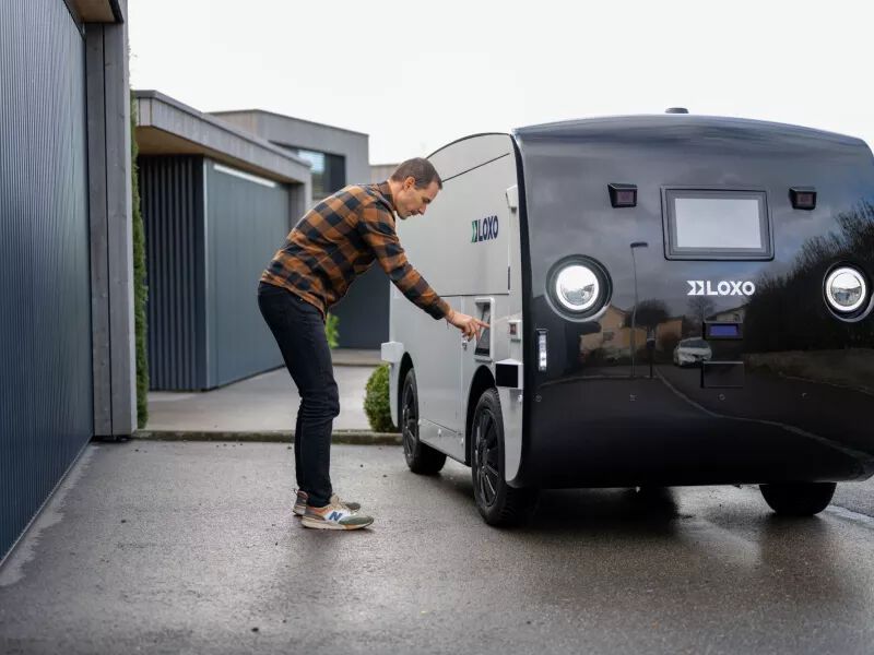 Loxo kommt nach Hause, ins Büro, in die Ferienwohnung - wo auch immer man den Lieferdienst hin bestellt.  (Bild: Loxo)