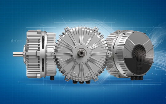 Motor, Antriebselektronik und Eigenbelüftung bilden beim W30Slim Smart EC eine integrierte Einheit.(Bild:  WEG)