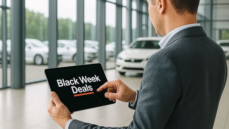 Diverse Händler und Marken agieren vor dem Hintergrund der Black Week offensiv mit ihren Angeboten. Unsere Analyse zeigt, wer wie an der Preisschraube dreht.(Bild:  Dall-E / KI-generiert)