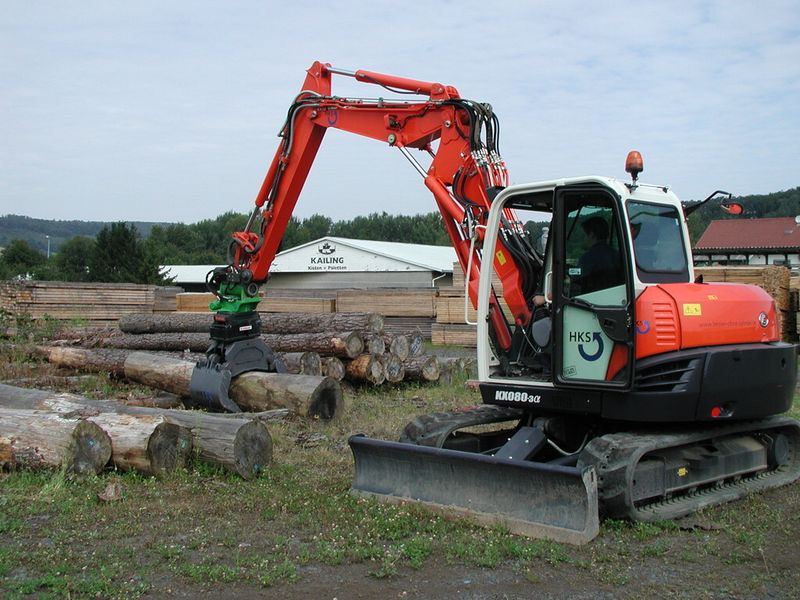 Klassischer Einsatzfall für Tilt-Rotator. (Bild: Wessel-Hydraulik/HKS Dreh-Antriebe GmbH)