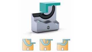 I-Mold erweitert das Sortiment an Tunnelanguss-Einsätzen um zwei Ausführungen mit eng gebogenen Angießkanal. (Bild: I-Mold)