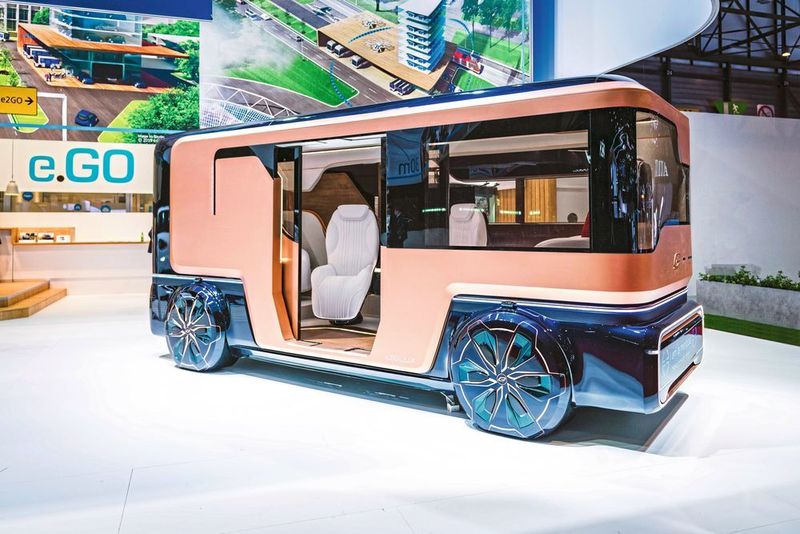 Der E.Go Lux von ZF und E.Go Mobile. (E.Go Moove)