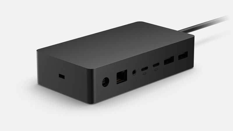Das Surface Dock 2 verfügt nun über insgesamt vier USB-C-Anschlüsse. (Microsoft)