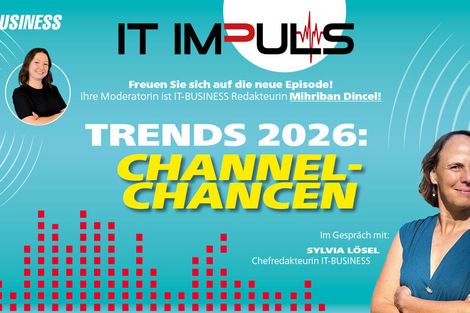 In der 12. Folge von IT ImPuls sprechen Sylvia Lösel und Mihriban Dincel darüber, wie die IT-Branche ihren Kurs halten kann und wo die Channel-Chancen im Jahr 2026 liegen. (Bild: Vogel IT-Medien/Carin Böhm)