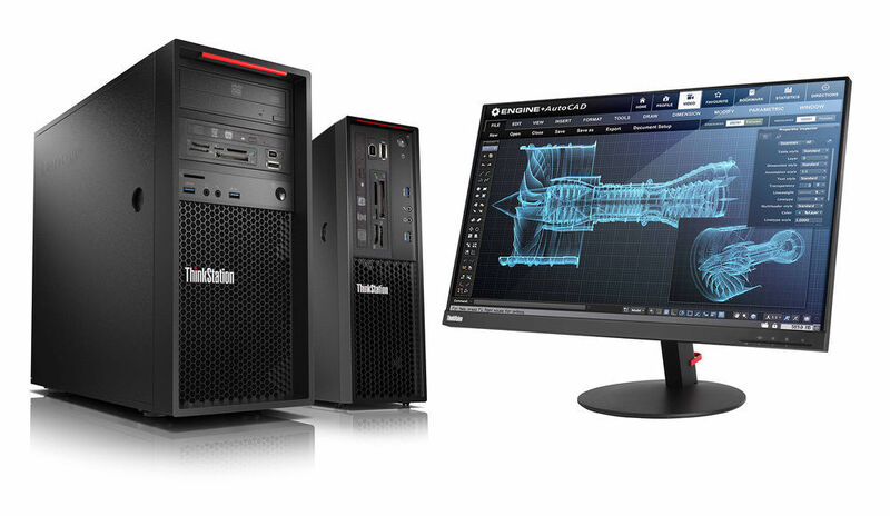 Die Thinkstation P320 bildet den Einstieg in Lenovos Workstation-Angebot. Der Rechner ist als Tower oder im SFF-Gehäuse lieferbar. (Lenovo)