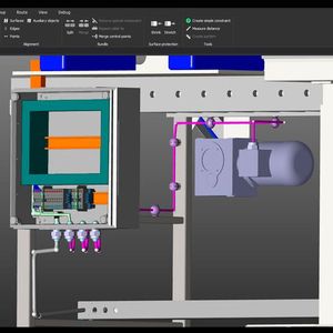 In Eplan Harness Pro D lassen sich Kabellängen vom Schrank ins Feld schnell und einfach ermitteln. (Bild:  Eplan)