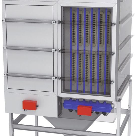 Lamellenfilter zur Produktoptimierung(Bild:  Infastaub)