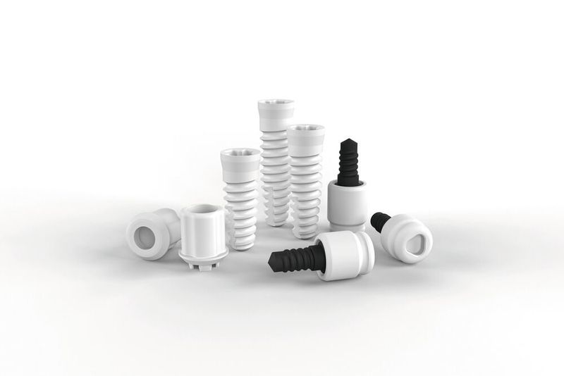 Dentalpoint im Schweizerischen Spreitenbach ist Pionier bei zweiteiligen Keramikimplantaten. (Dentalpoint)