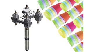 The new Xp nozzle series from Oerlikon HRS Flow enables face-to-face assembly in compact stack moulds. (Source: Oerlikon HRS Flow)