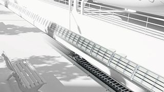 Landstromanlagen: Eine komplexe Infrastruktur von Hafenanlagen ist die Basis der maritimen Transformation. Die Energieführungssysteme TKSPS übertragen Strom und Signale sicher und zuverlässig auf die Schiffe. (Bild: Tsubaki Kabelschlepp)