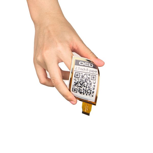 Flexibles E-Paper sind mit biegsamen und robusten Substraten für geölbte und mobile Designs hergestellt. (Bild: DMB Technics)