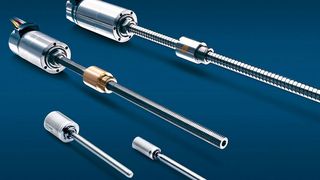 Faulhaber-Linearaktuator der Serie L können hohe Eingangsdrehzahlen aufnehmen, liefern hohe Ausgangskräfte und eignen sich für ein breites Spektrum von Anwendungen wie Robotik, Industriemaschinen und Laborgeräte. (Bild: Faulhaber)