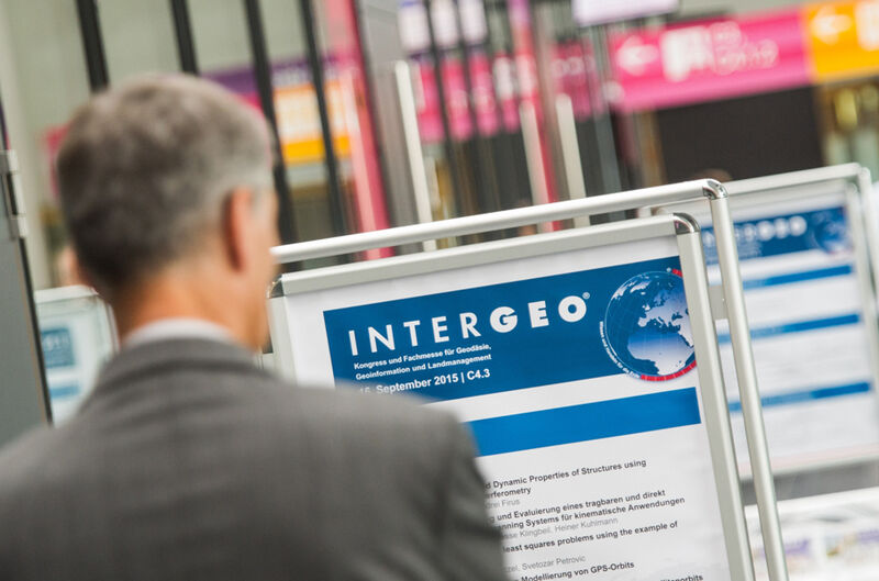 Die Intergeo 2015 fand vom 15. bis 17. September in Stuttgart statt ... (Bild: HINTE GmbH / INTERGEO)