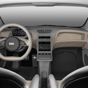 Visio.M Interieur - effizienter Zweisitzer passgenau zugeschnitten für die Mobilitätsanforderungen im urbanen Umfeld.