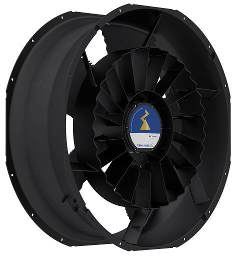 Die neue Generation der Ventilatoreinheit ZA-Plus von Ziehl-Abegg läuft leise und mit weniger Energieverbrauch.(Bild:  Ziehl-Abegg)