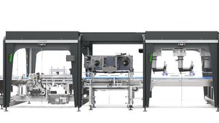 Die neue Generation modularer Verpackungsmaschinen mit schaltschrankloser Antriebstechnik von Bosch Rexroth stellt Gerhard Schubert erstmals auf der Interpack 2026 in Halle 14 an Stand D01 vor. (Bild: Gerhard Schubert)
