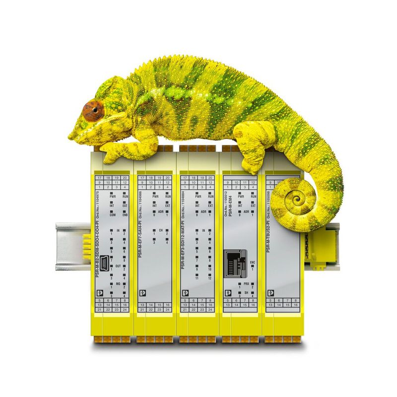 Wie ein Chamäleon muss sich die heutige Industrie-Produktion ebenfalls flexibel und schnell anpassen – und zwar den immer spezifischer werdenden Kundenanforderungen. Wie ein Chamäleon muss sich die heutige Industrie-Produktion ebenfalls flexibel und schnell anpassen – und zwar den immer spezifischer werdenden Kundenanforderungen.