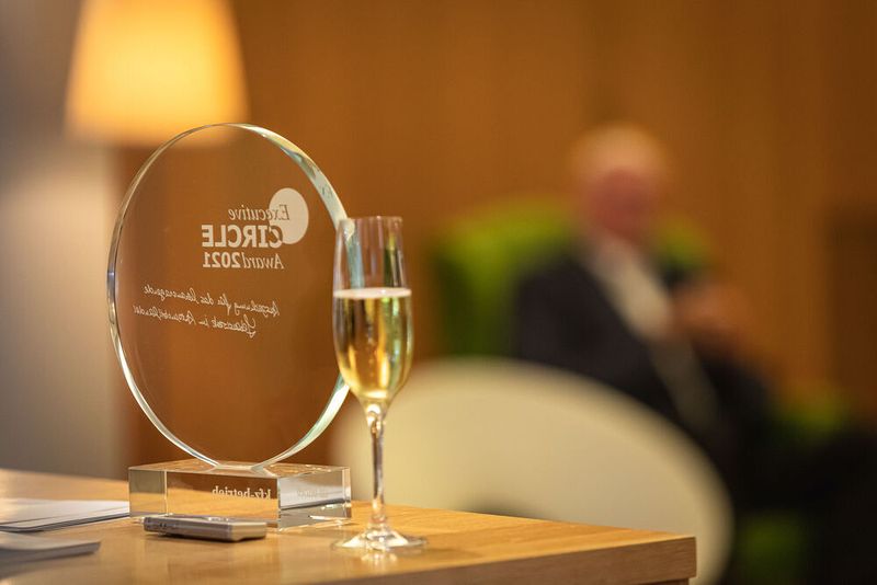 Ein Höhepunkt der Veranstaltung war am Abend die Verleihung des Executive Circle Awards. (Stefan Bausewein)