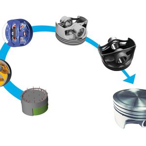 Hardmark optimization process 3D printed component