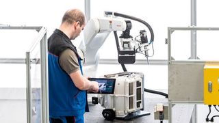 Auf der EMO Hannover 2019 wird eine ganze Reihe von Start-ups Lösungen für die Industrie präsentieren. (drag and bot GmbH)