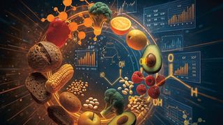 Afb. 1: De analyse van voedingsvezels is complex en tijdrovend. Een volautomatisch systeem kan het laboratoriumpersoneel ontlasten en zorgen voor een betere reproduceerbaarheid (illustratieve afbeelding). (Afbeelding:Hagen Arp, Chat GPT / door AI gegenereerd)