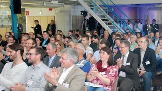 Volles Haus bei Standox: Rund 200 Lackierer besuchten den Deutschen Lackierertag in Wuppertal. (Foto: Wenz)