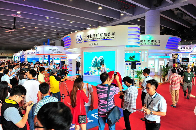 Bilder von der Wire & Cable Asia in Guangzhou. (Wire & Cable Asia)