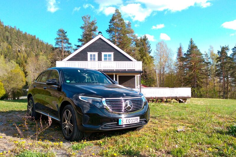 Mercedes-Benz hat Anfang Mai in Norwegen den EQC während einer Presse-Fahrveranstaltung vorgestellt. (Bild: Thomas Günnel)