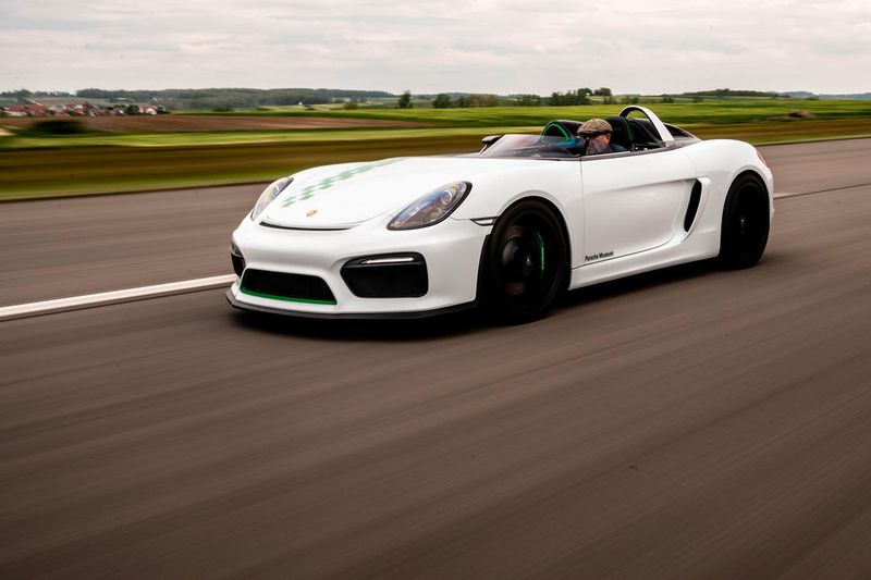 Eigentlich stammt der Porsche 981 Bergspyder aus dem Jahr 2015, vorgestellt wurde er allerdings erst 2019.
 (Deniz Calagan)