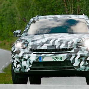 Noch ist er nur getarnt unterwegs: der Skoda Kodiaq.