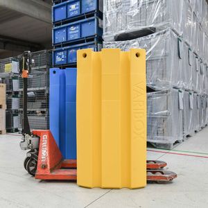 Als kompaktes Sicherheitsgebinde lässt sich die Varibox 250 einfach mit dem Stapler oder Hubwagen verfahren und umlagern.(Bild:  Richard Geiss GmbH)