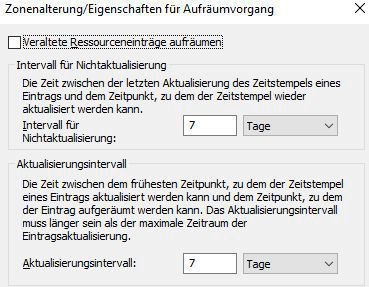 Das Alter der DNS-Einträge sollte überprüft werden. (Joos / Microsoft)