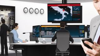 Mit dem Ziel, die Verfügbarkeit der Kompressoren zu maximieren, übernimmt die Software Smart-Link die komplette Überwachung der Druckluftstation und schickt im Notfall eine Warnmeldung per E-Mail oder SMS auf das (mobile) Endgerät des Betreibers. (Bild: Atlas Copco)